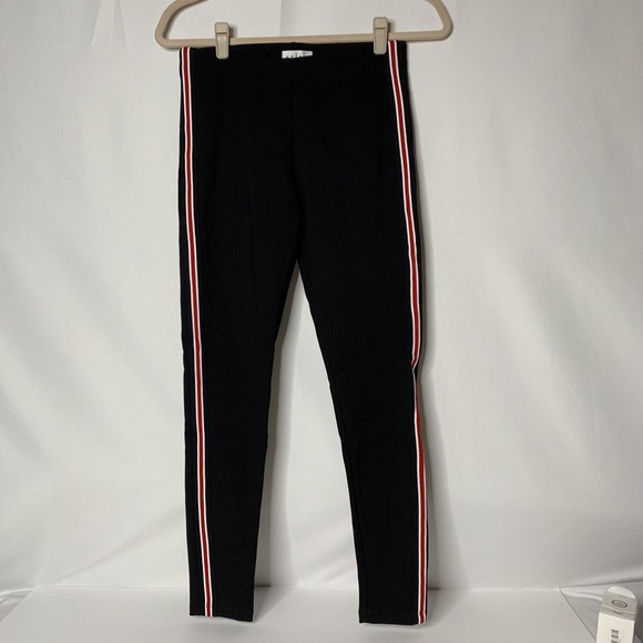 Velvet by Graham Spencer Raquel Side Stripe Leggings sz S - Picture 2 of 10